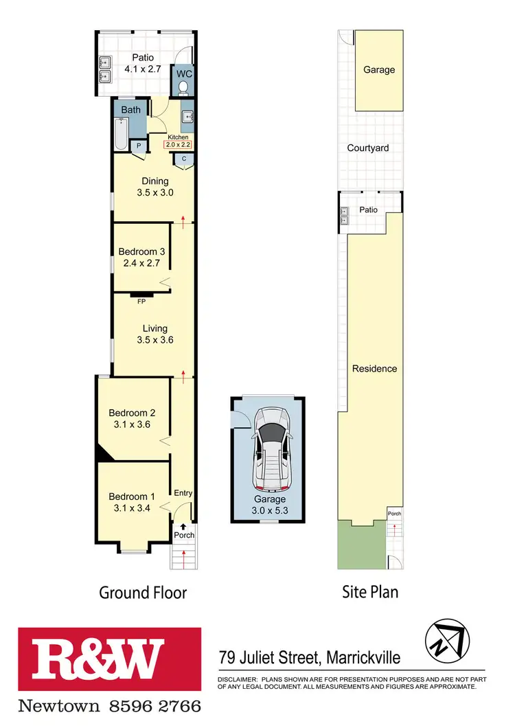 Floorplan of Homely house listing, 79 Juliett Street, Marrickville NSW 2204