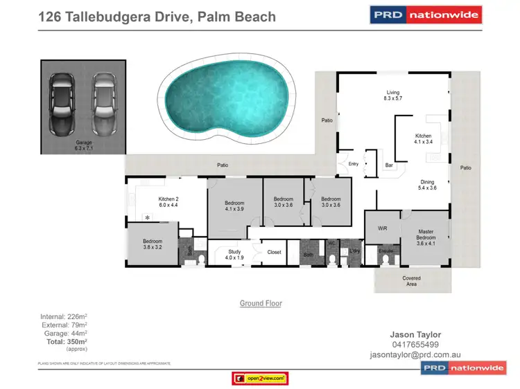 Floorplan of Homely house listing, 126 Tallebudgera Drive, Palm Beach QLD 4221