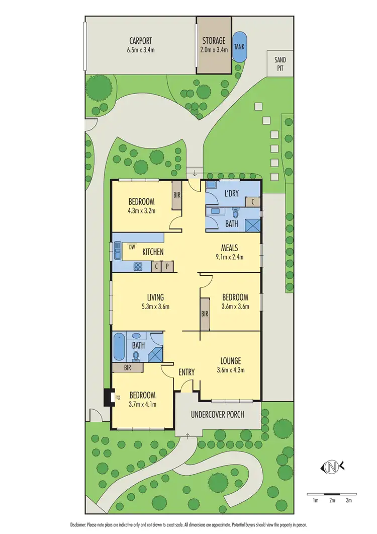 Floorplan of Homely house listing, 77 Roberts Street, West Footscray VIC 3012