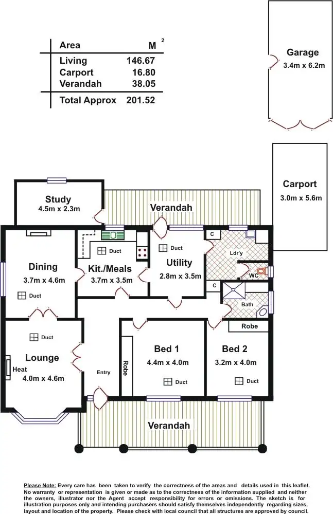 Floorplan of Homely house listing, 26 Hartland Avenue, Black Forest SA 5035