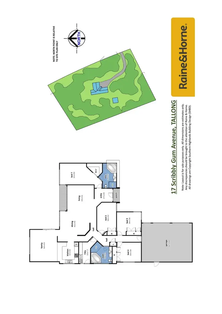 Floorplan of Homely house listing, 17 Scribbly Gum Avenue, Tallong NSW 2579