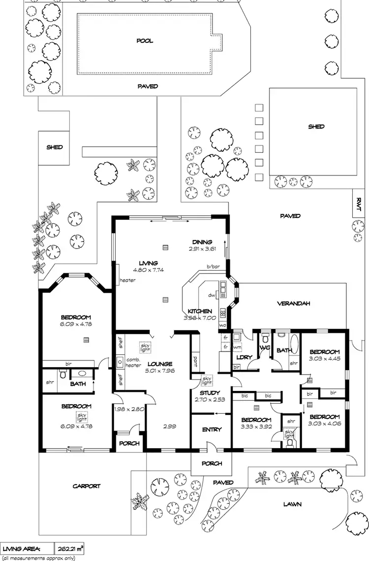 Floorplan of Homely house listing, 20 Vynland Drive, Flagstaff Hill SA 5159
