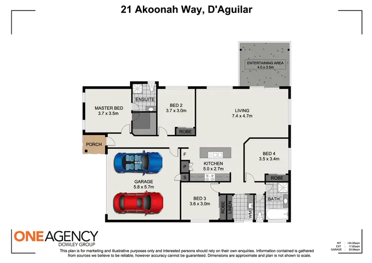 Floorplan of Homely house listing, 21 Akoonah Way, D'aguilar QLD 4514