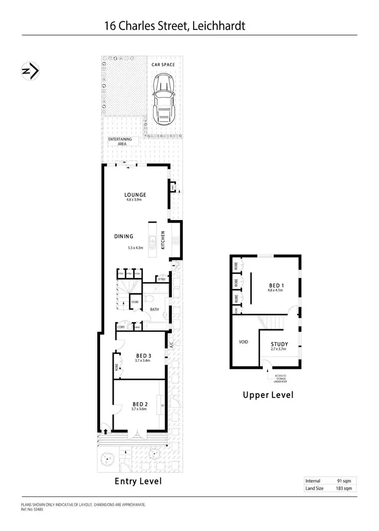 Floorplan of Homely house listing, 16 Charles Street, Leichhardt NSW 2040