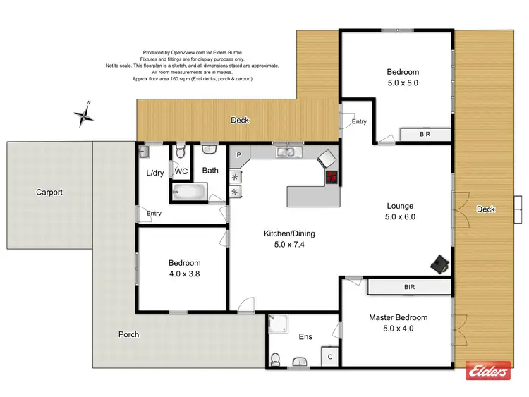 Floorplan of Homely house listing, 8 Pecks Road, Flowerdale TAS 7325