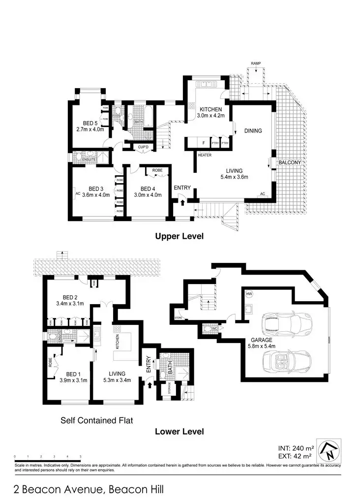 Floorplan of Homely house listing, 2 Beacon Ave, Beacon Hill NSW 2100