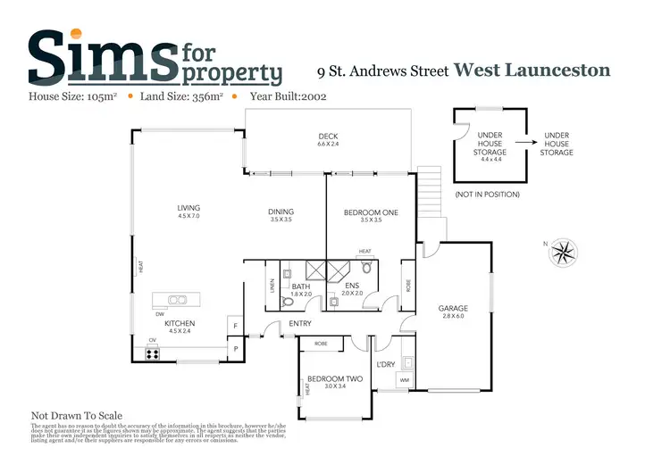 Floorplan of Homely house listing, 9 St Andrews Street, West Launceston TAS 7250