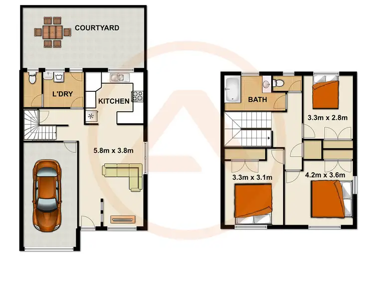 Floorplan of Homely house listing, 20/10 Diamond Street, Slacks Creek QLD 4127