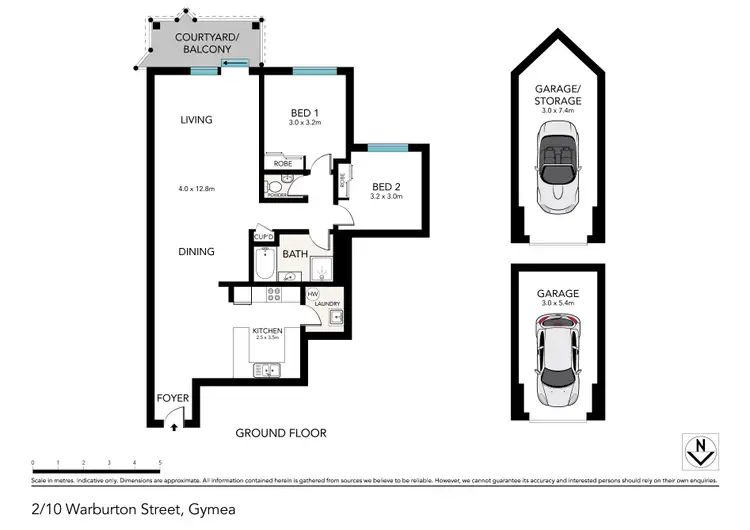 Floorplan of Homely unit listing, 2/10-14 Warburton Street, Gymea NSW 2227