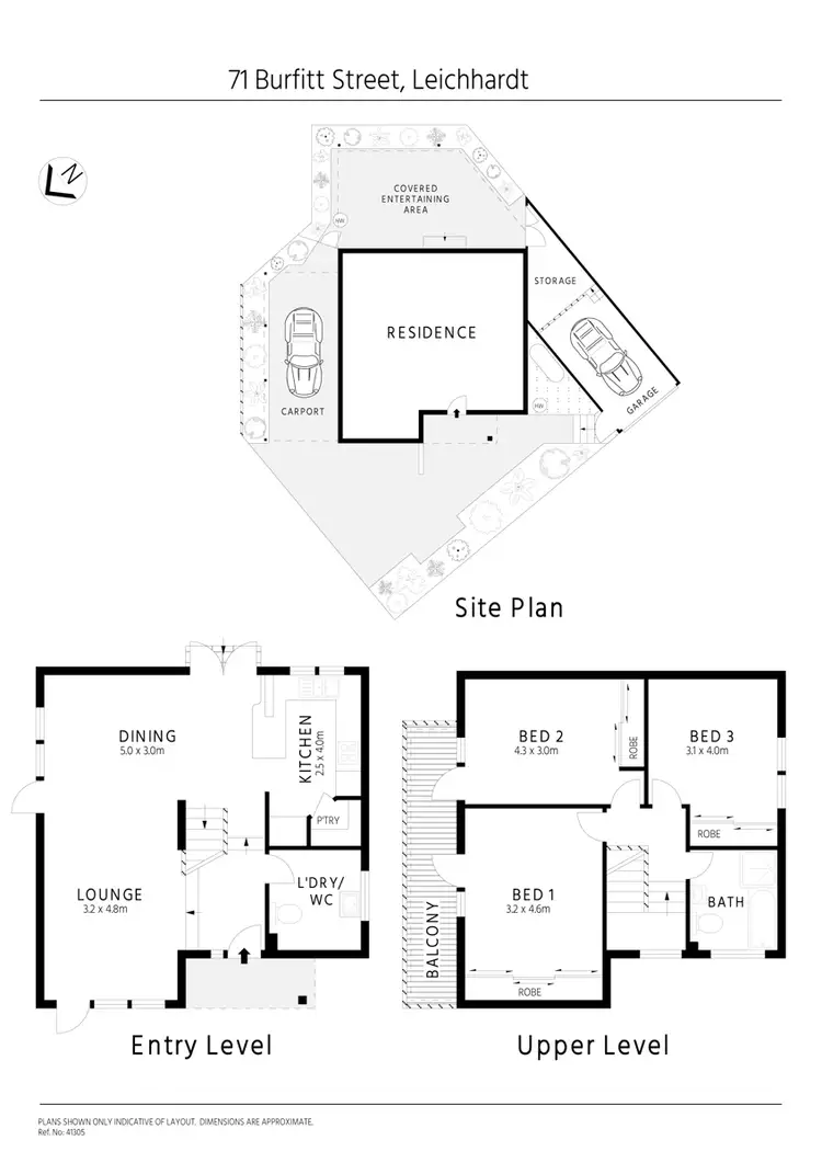 Floorplan of Homely house listing, 71 Burfitt Street, Leichhardt NSW 2040