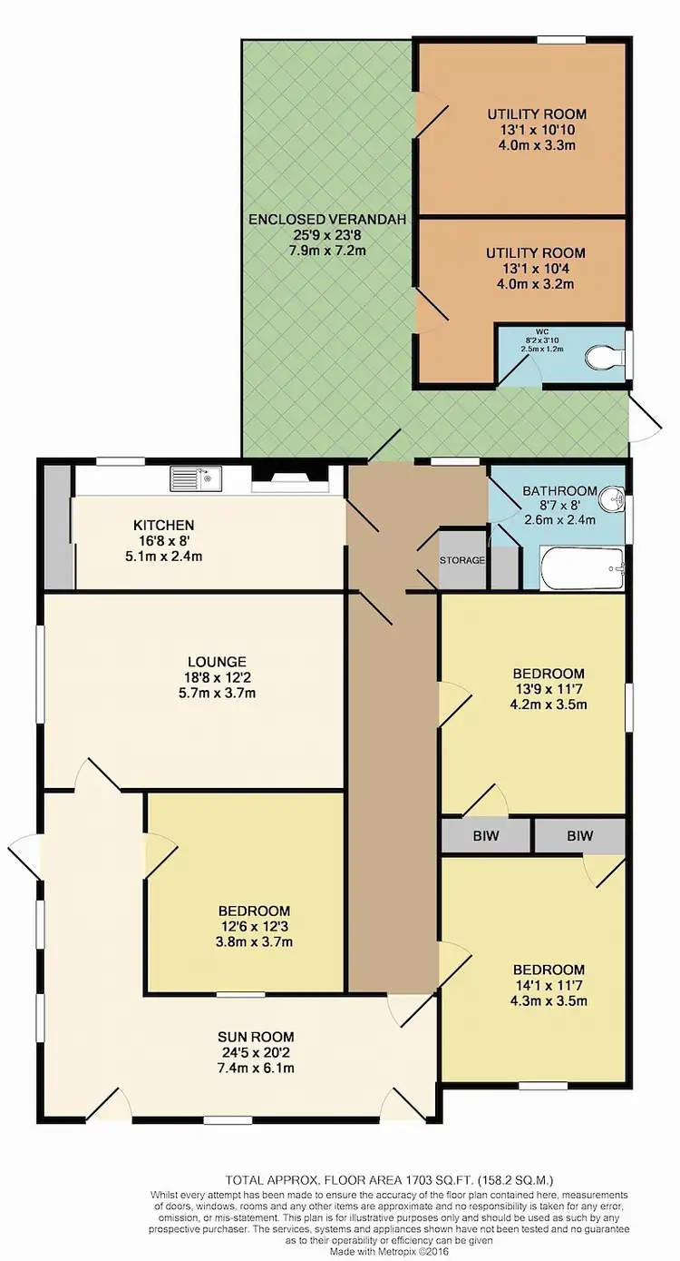 Floorplan of Homely house listing, 1003 Meroo Road, Meroo Meadow NSW 2540