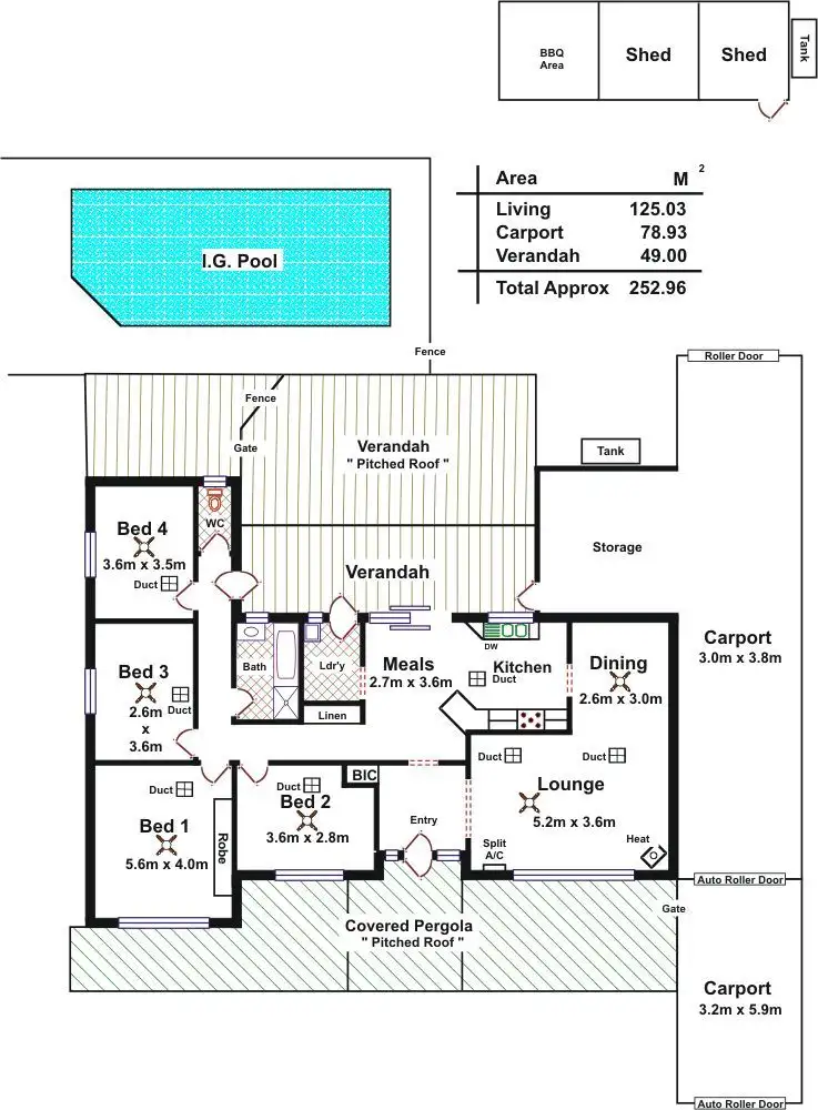 Floorplan of Homely house listing, 16 Inglebrae Crescent, Salisbury Park SA 5109