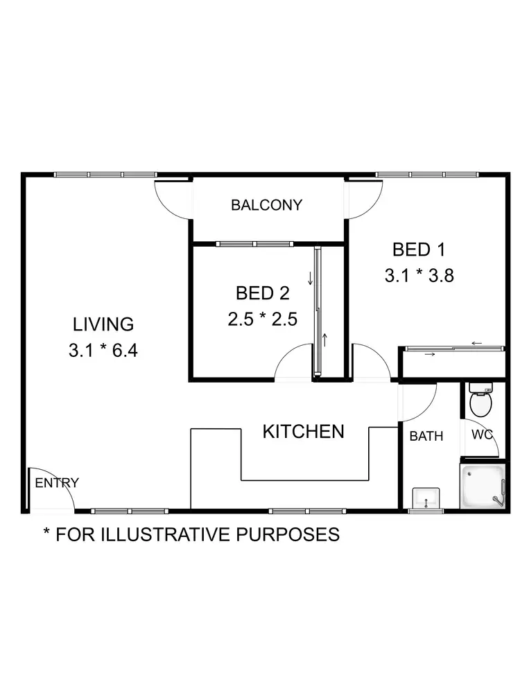 Floorplan of Homely house listing, 5/187 Canning Highway, East Fremantle WA 6158