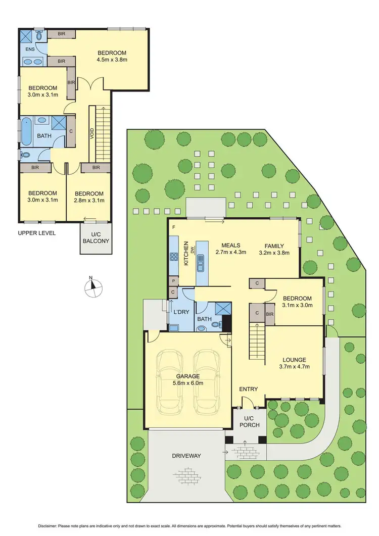 Floorplan of Homely house listing, 25 Amphion Street, Epping VIC 3076