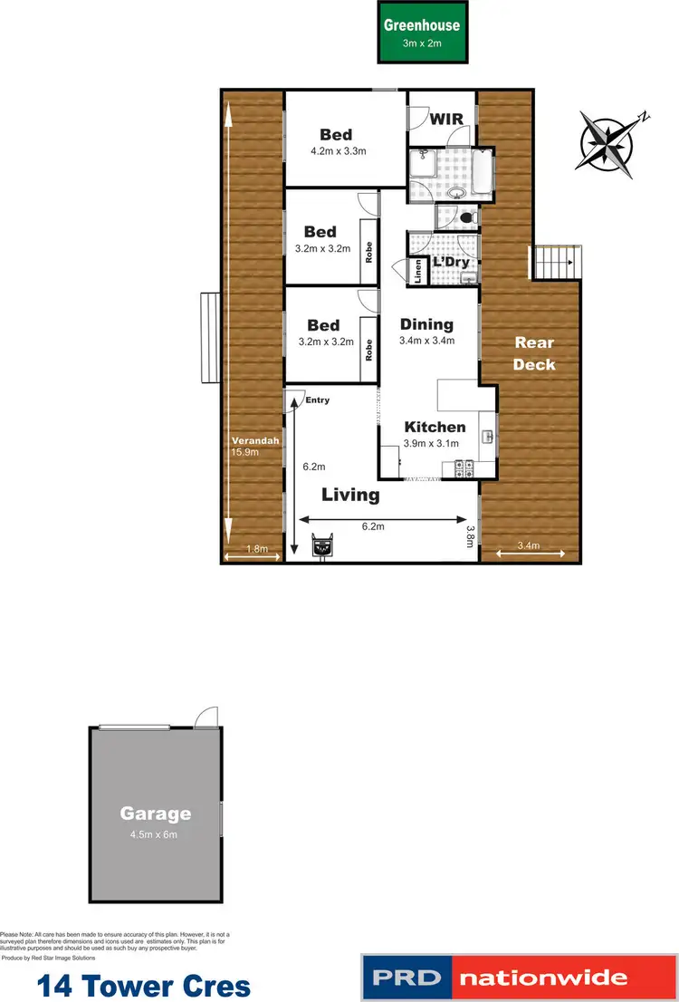 Floorplan of Homely house listing, 14 Tower Crescent, Gowrie Junction QLD 4352