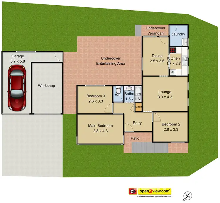 Floorplan of Homely house listing, 2 Beagle Place, Willmot NSW 2770