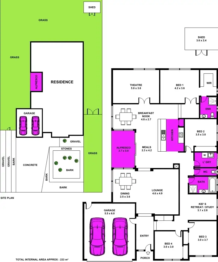 Floorplan of Homely house listing, 36 Newhaven Avenue, St Albans Park VIC 3219