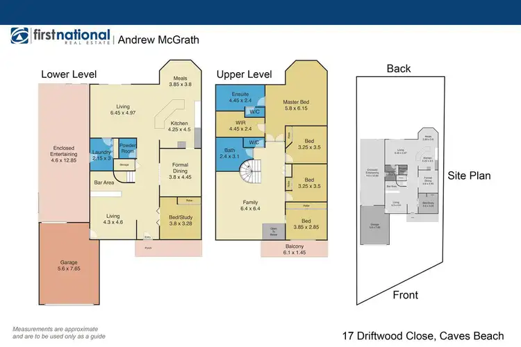 Floorplan of Homely house listing, 17 Driftwood Close, Caves Beach NSW 2281