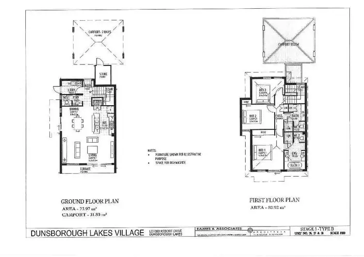 Floorplan of Homely townhouse listing, 26/10 Resort Drive, Dunsborough WA 6281
