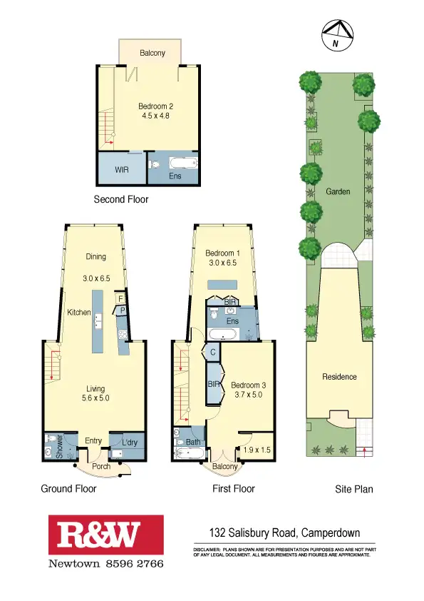 Floorplan of Homely house listing, 132 Salisbury Road, Camperdown NSW 2050
