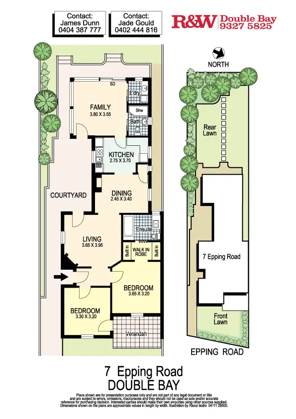 Floorplan of Homely house listing, 7 Epping Road, Double Bay NSW 2028