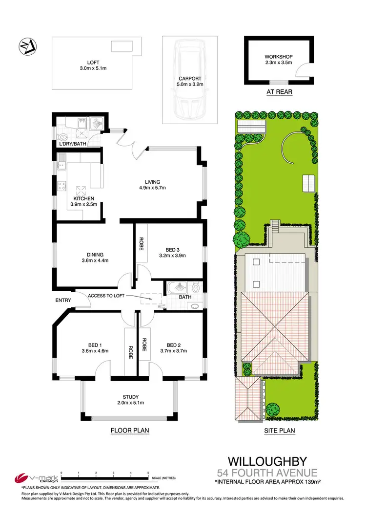 Floorplan of Homely house listing, 54 Fourth Avenue, Willoughby NSW 2068