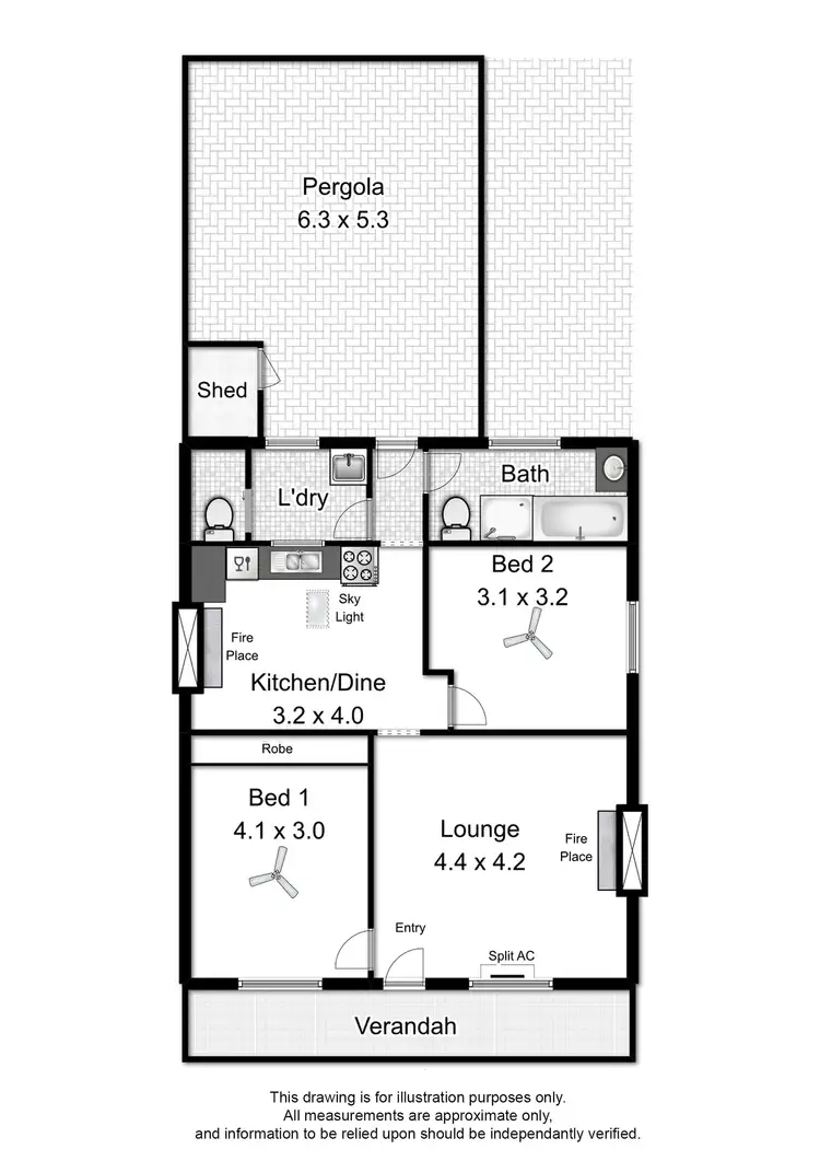 Floorplan of Homely house listing, 1 Ninth Street, Bowden SA 5007