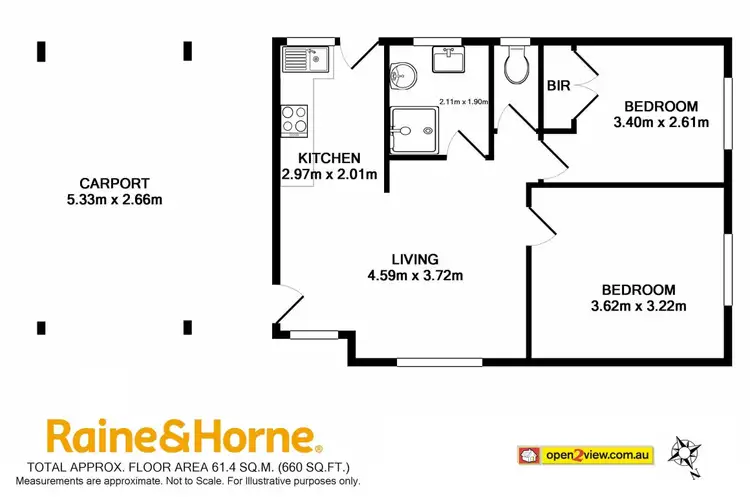 Floorplan of Homely unit listing, 3/7 Matthew Parade, Batehaven NSW 2536