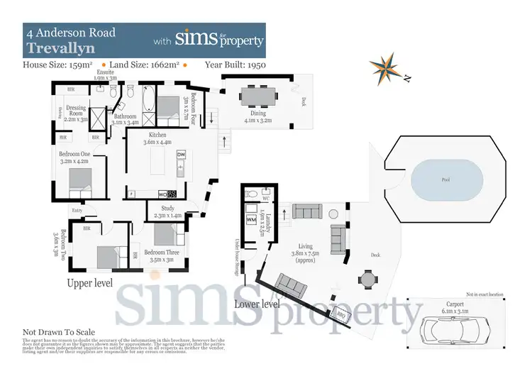 Floorplan of Homely house listing, 4 Anderson Road, Trevallyn TAS 7250