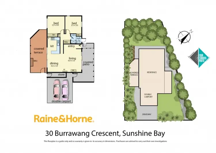 Floorplan of Homely house listing, 30 Burrawang Crescent, Sunshine Bay NSW 2536