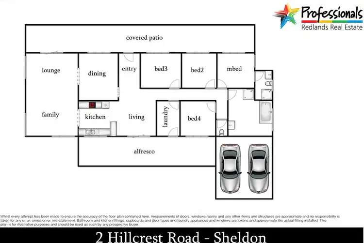 Floorplan of Homely house listing, 2-22 Hillcrest Road, Sheldon QLD 4157