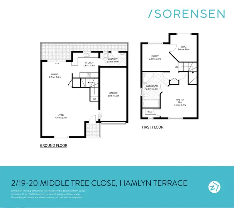 Floorplan of Homely house listing, 2/19-20 Middle Tree Close, Hamlyn Terrace NSW 2259