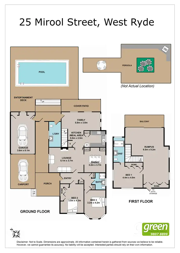Floorplan of Homely house listing, 25 Mirool Street, West Ryde NSW 2114