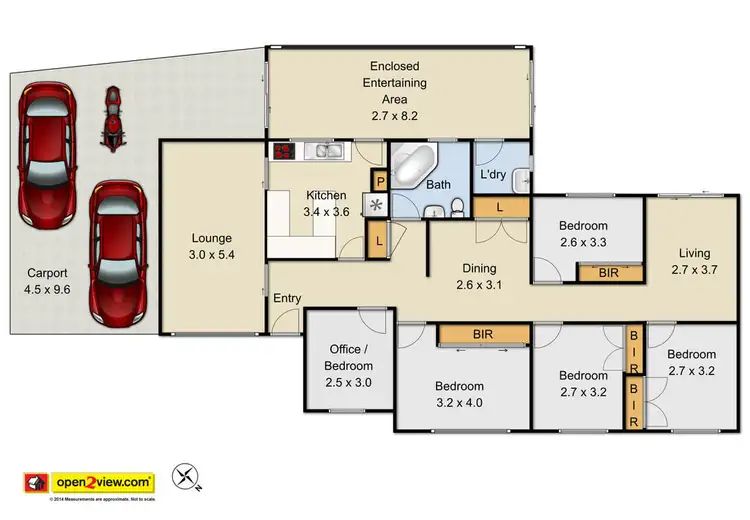 Floorplan of Homely house listing, 10 Orion Street, Rooty Hill NSW 2766
