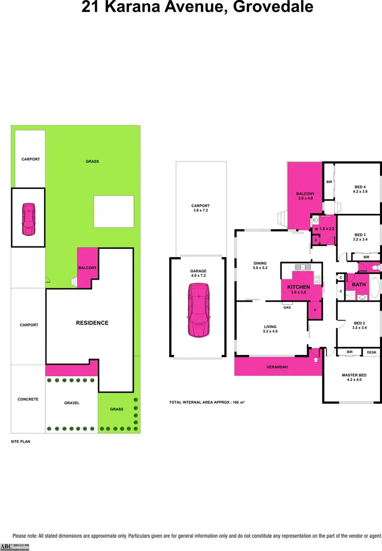 Floorplan of Homely house listing, 21 Karana Avenue, Grovedale VIC 3216