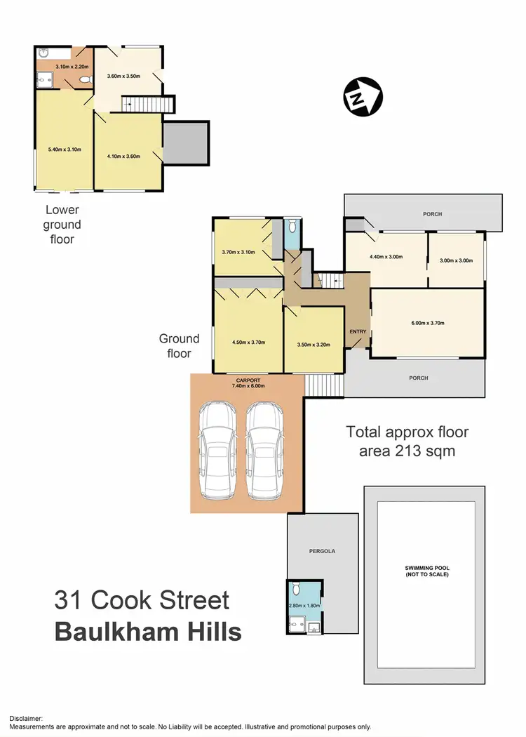 Floorplan of Homely house listing, 31 Cook Street, Baulkham Hills NSW 2153