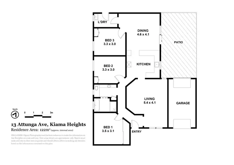 Floorplan of Homely house listing, 13 Attunga Avenue, Kiama Heights NSW 2533