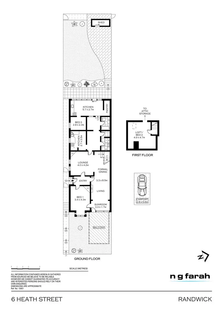 Floorplan of Homely house listing, 6 Heath Street, Randwick NSW 2031