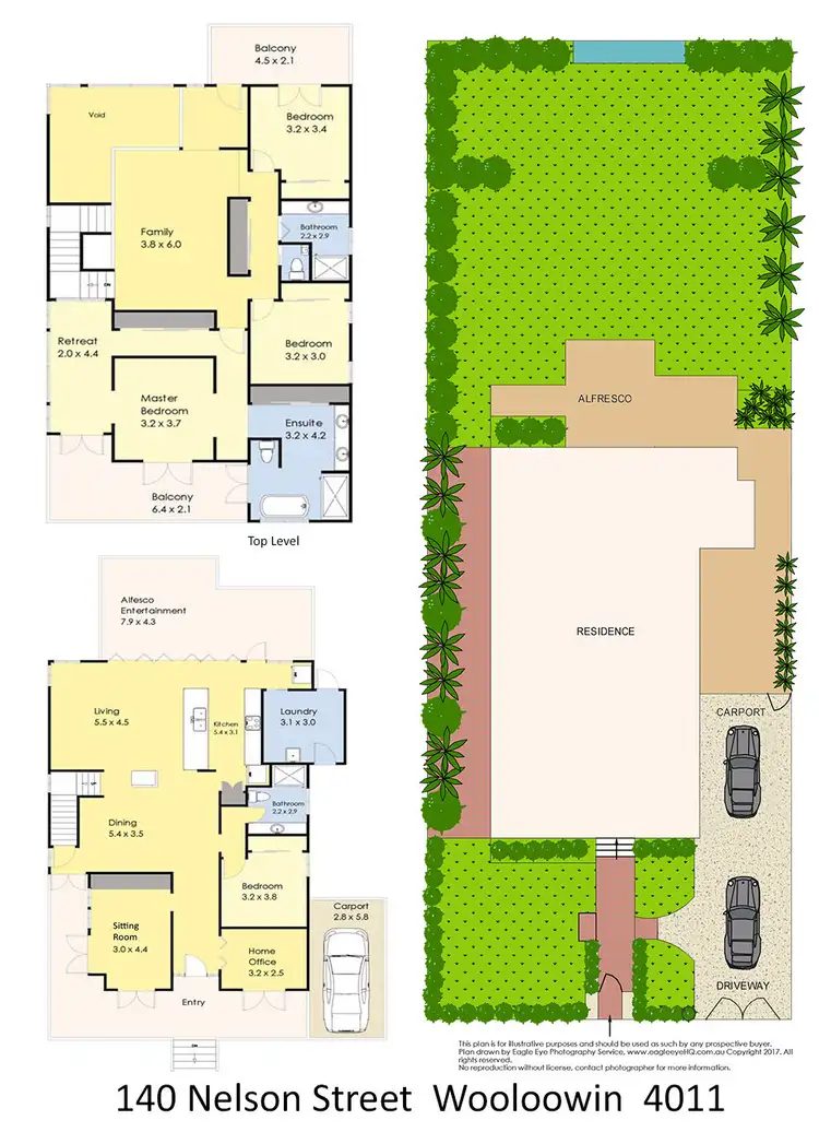 Floorplan of Homely house listing, 140 Nelson Street, Wooloowin QLD 4030