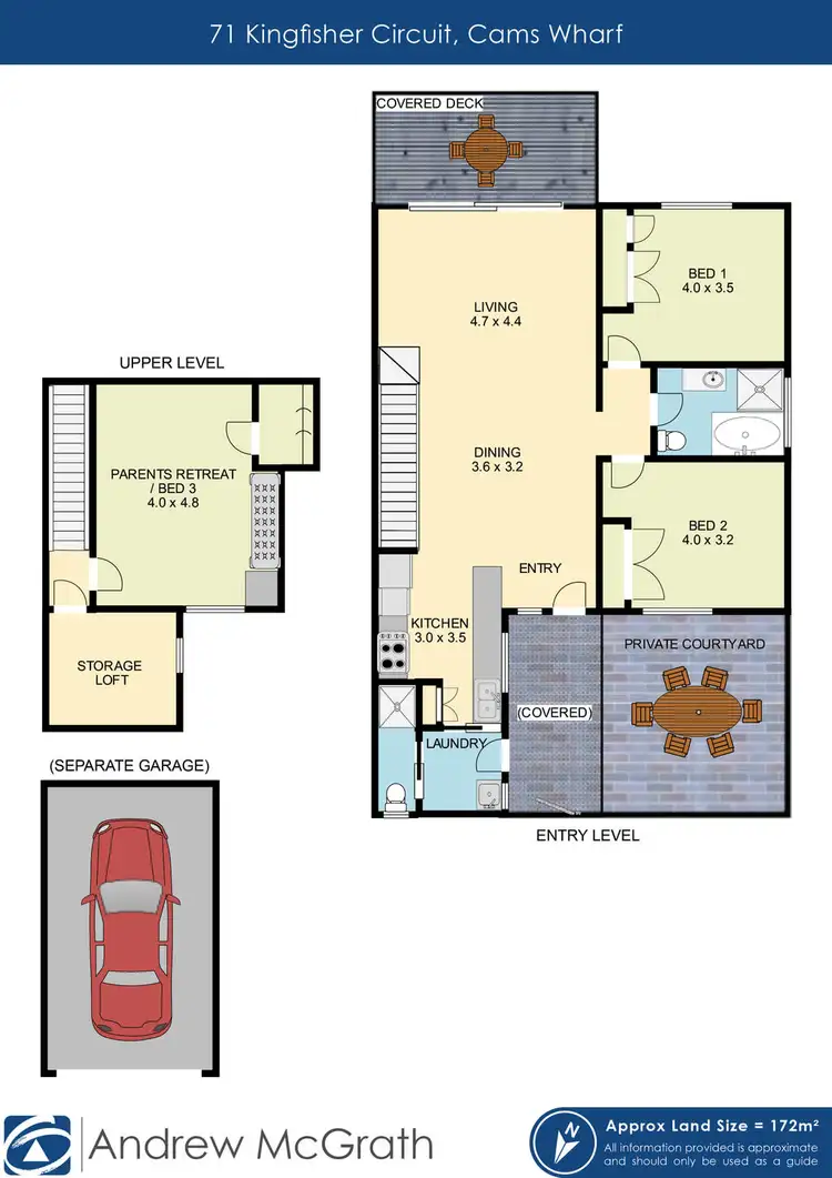 Floorplan of Homely house listing, 71 Kingfisher Circuit, Cams Wharf NSW 2281