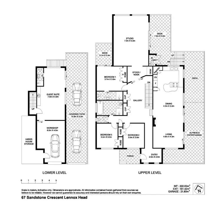 Floorplan of Homely house listing, 67 Sandstone Crescent, Lennox Head NSW 2478