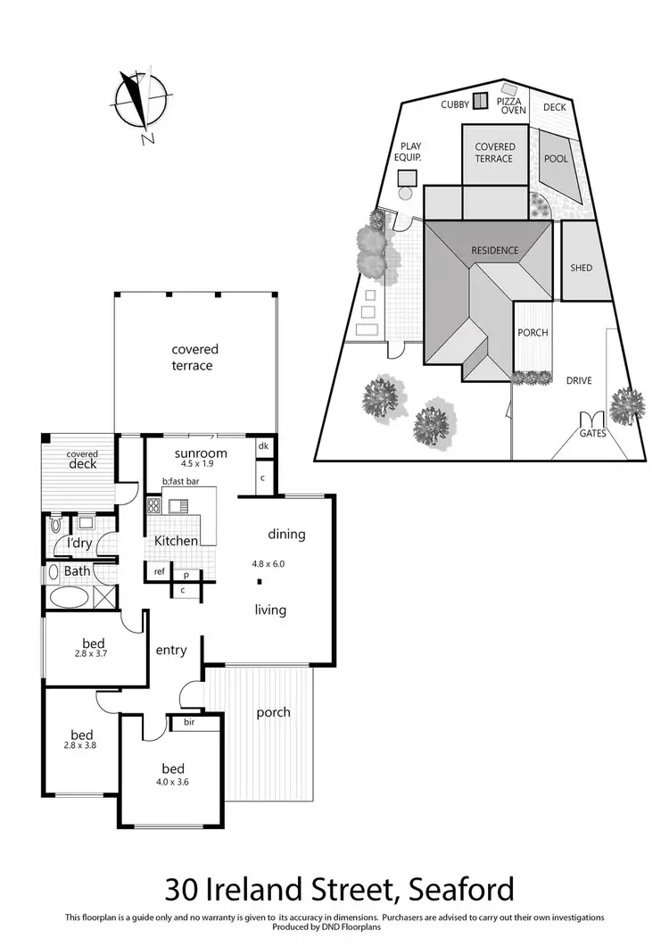 Floorplan of Homely house listing, 30 Ireland Street, Seaford VIC 3198