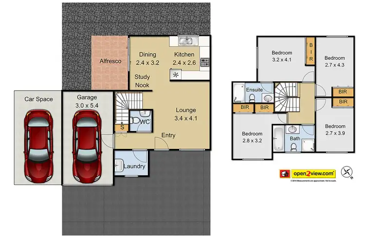Floorplan of Homely townhouse listing, 19/32-34 O'Brien Street, Mount Druitt NSW 2770