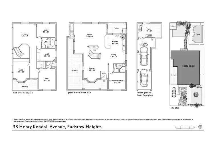 Floorplan of Homely house listing, 38 Henry Kendall Avenue, Padstow Heights NSW 2211