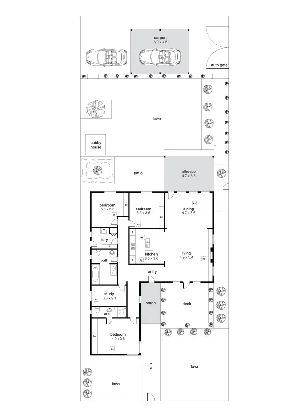 Floorplan of Homely house listing, 56 Allinga Avenue, Glenside SA 5065