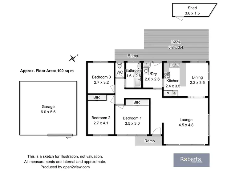 Floorplan of Homely house listing, 14 Riverdowns Drive, Margate TAS 7054