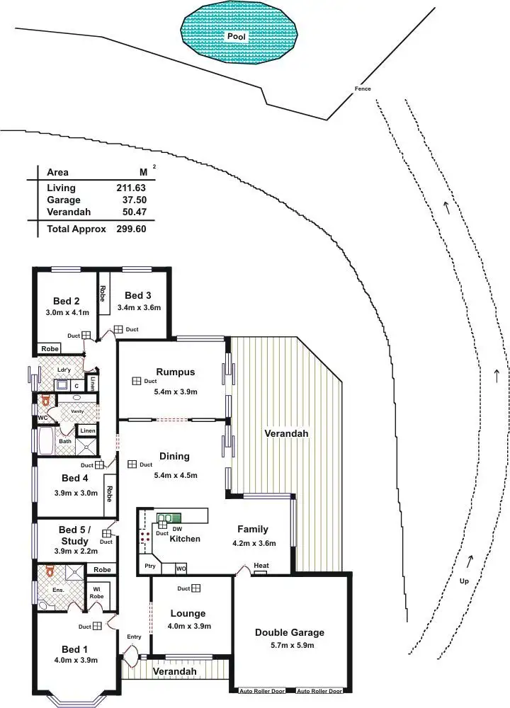 Floorplan of Homely house listing, 17 Expedition Drive, Hewett SA 5118