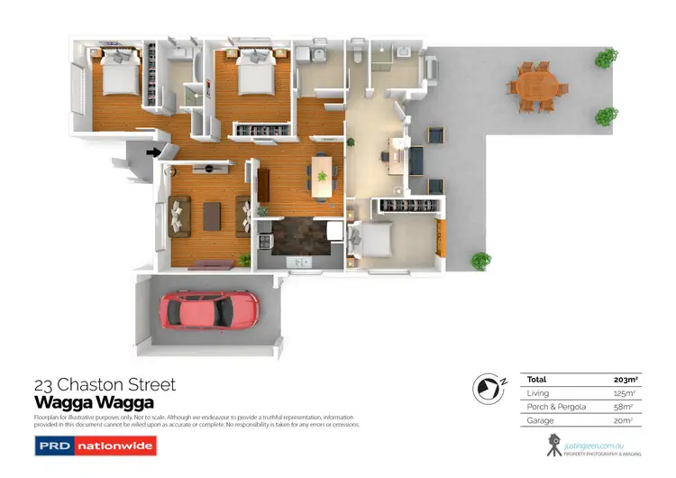 Floorplan of Homely house listing, 23 Chaston Street, Wagga Wagga NSW 2650