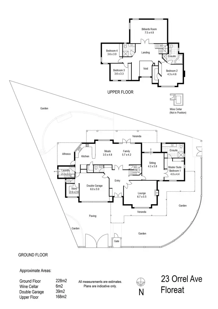 Floorplan of Homely house listing, 23 Orrel Avenue, Floreat WA 6014