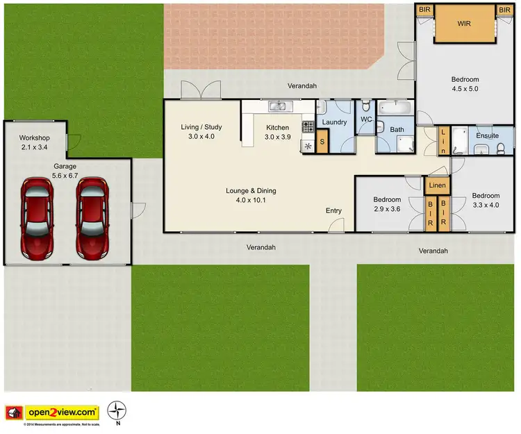 Floorplan of Homely house listing, 9 Everitt Crescent, Minchinbury NSW 2770